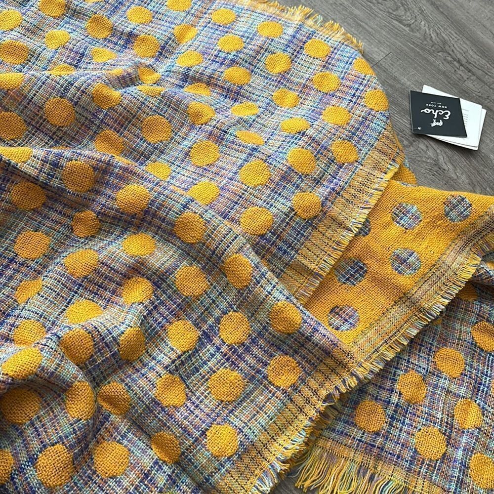 Reversible Acrylic Oversize Scarf NEW. Echo New York